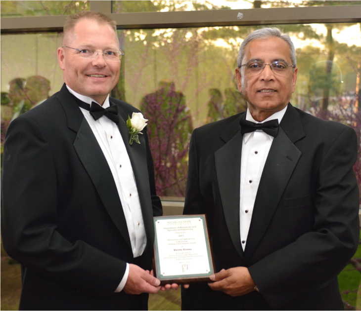 Kevin Evans and Dr. Ajit Srivastava